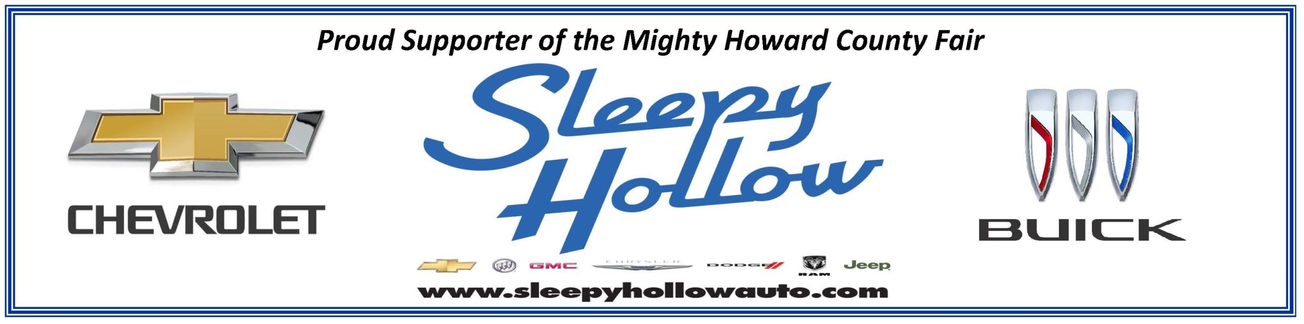 Sleepy Hollow Sponsor Sign 4x16 2023