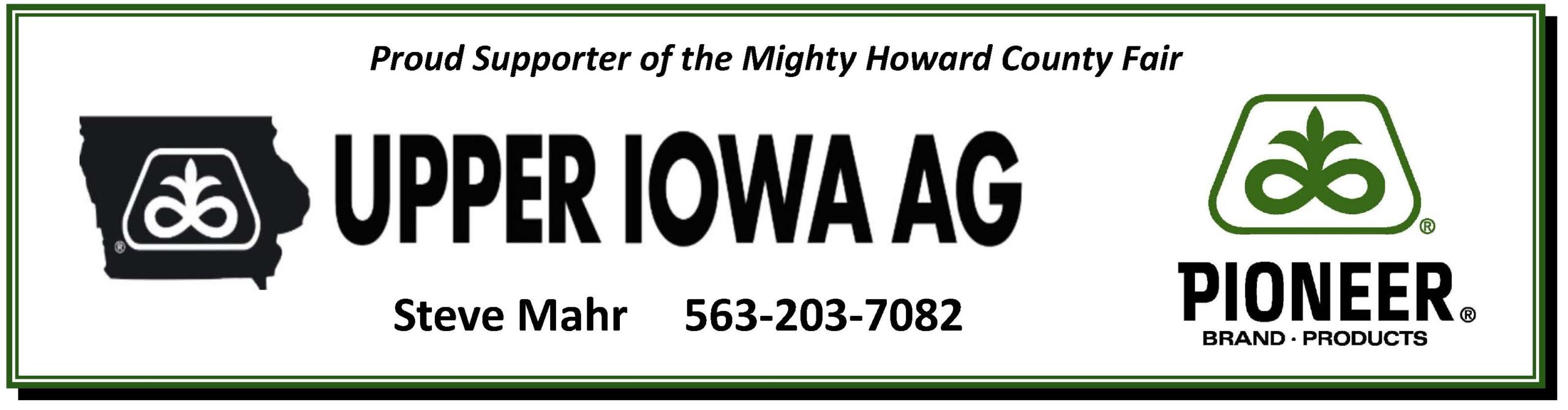 Upper Iowa Ag Sponsor Sign 4x16 2024