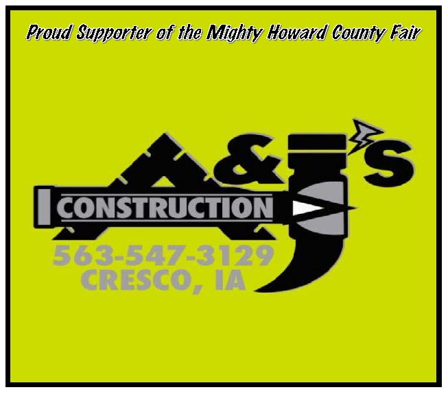 A and J Sponsor Banner 3x3