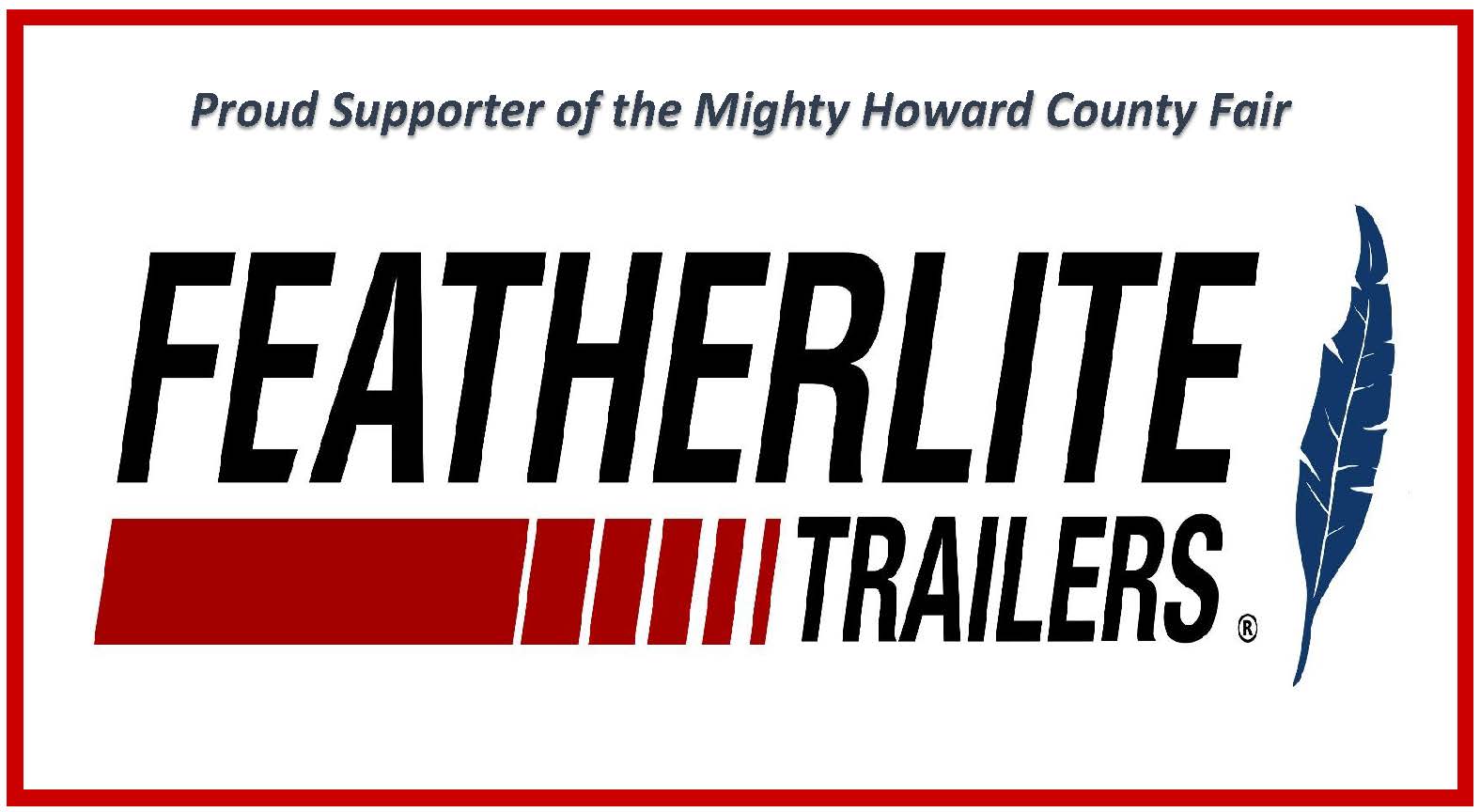Featherlite Sponsor Banner 4x8