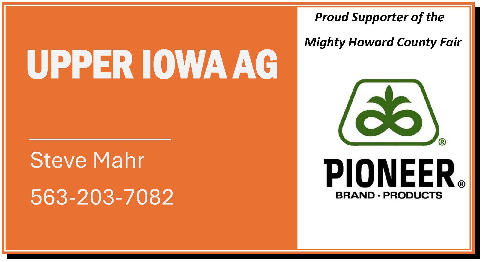 Upper Iowa Ag Sponsor Banner 4x8